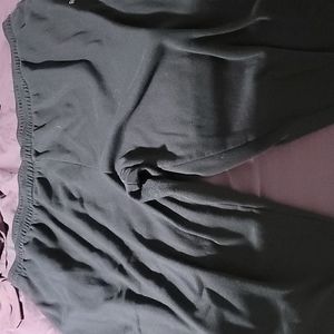 Black Reebok PlayDry Fleece Pant